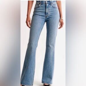Abercrombie & Fitch The Vintage Flare High Rise Jeans Size 25S 25 Short